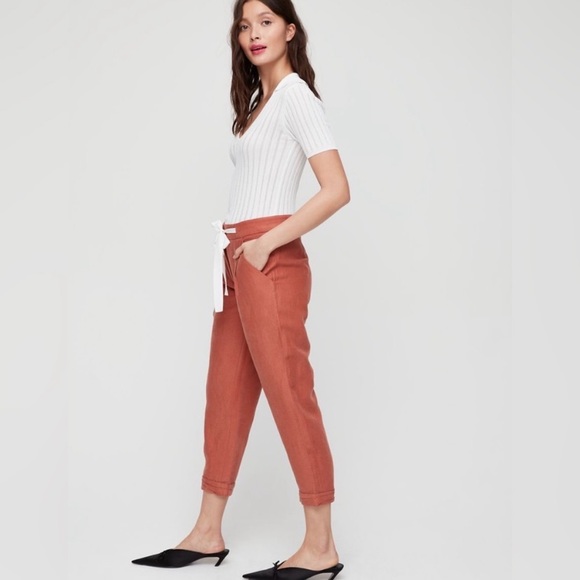 Aritzia Wilfred Allant Linen Pants - Picture 12 of 12